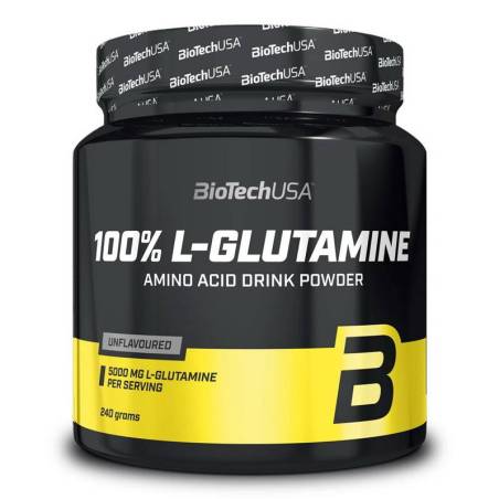 BioTech USA 100% L-Glutamine (240 g)