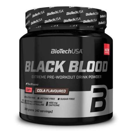 BioTech USA Black Blood CAF+ (300 g) Cola