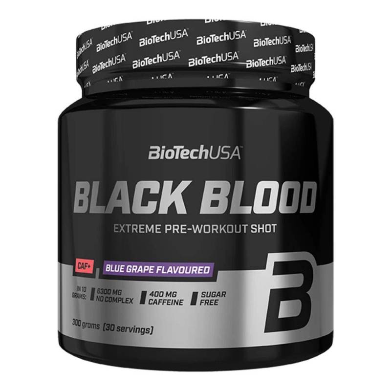 BioTech USA Black Blood CAF+ (300 g) Uva Nera
