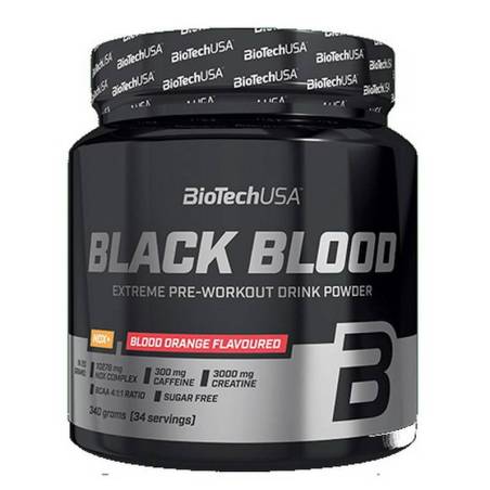 BioTech USA Black Blood NOX+ (340 g) Arancia rossa