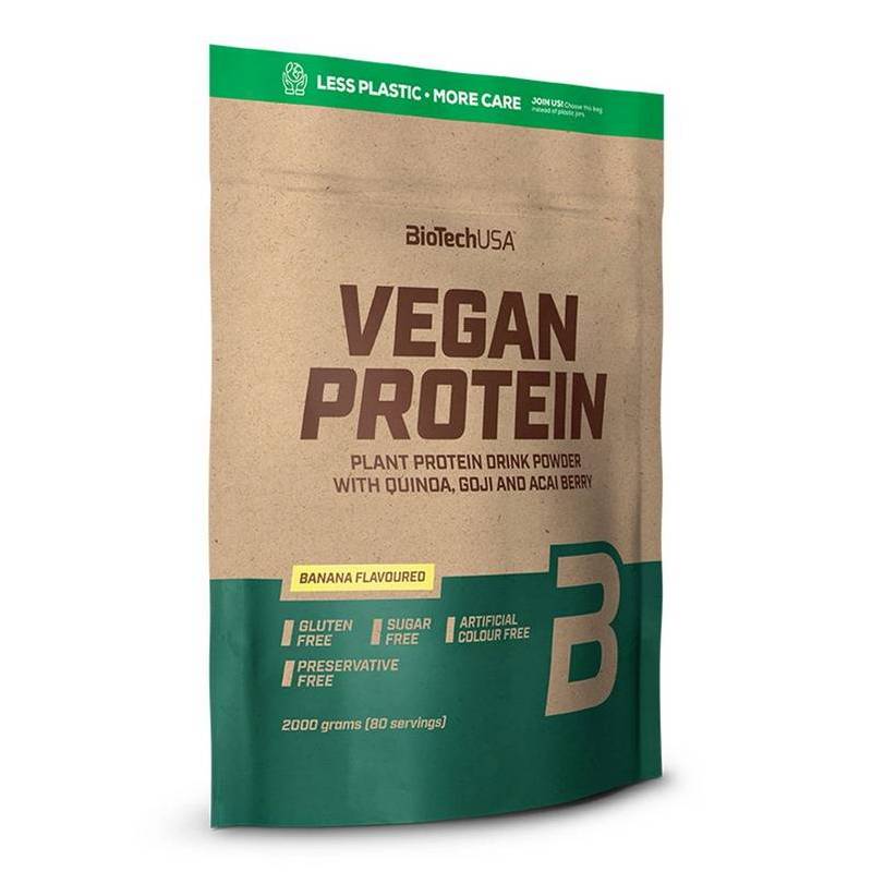 BioTech USA Vegan Protein (2000 g) Banana