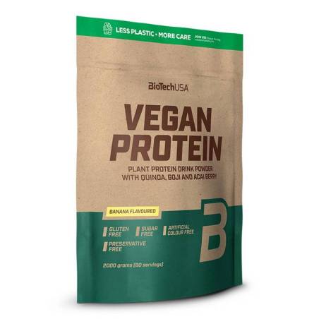 BioTech USA Vegan Protein (2000 g) Banana