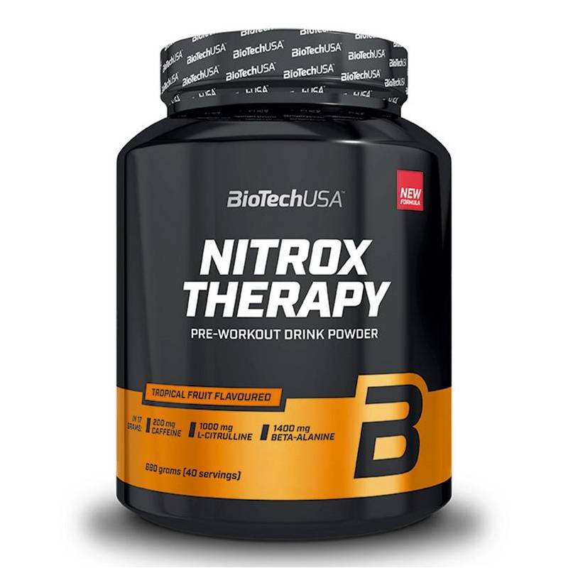 BioTech USA Nitrox Therapy (680 g) Frutti Tropicali