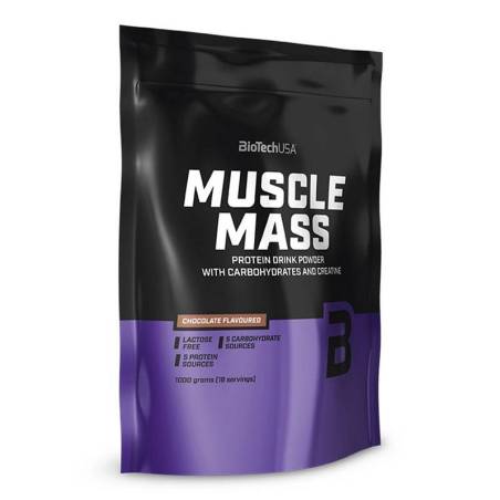 BioTech USA Muscle Mass (1000 g) Cioccolato
