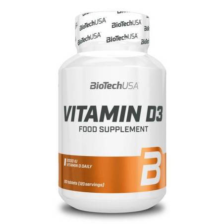 BioTech USA Vitamin D3 (120 compresse)